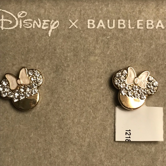 Disney Jewelry - Gorgeous, New DISNEY X Baublebar Minnie Earrings❤️